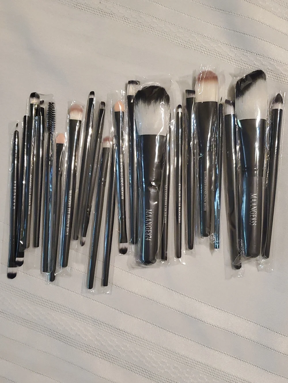 New Makeup Brush Set - Black -
